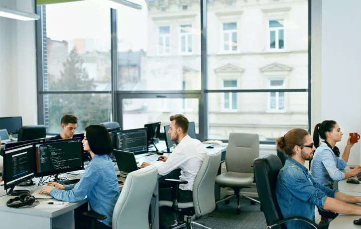 Developers building software